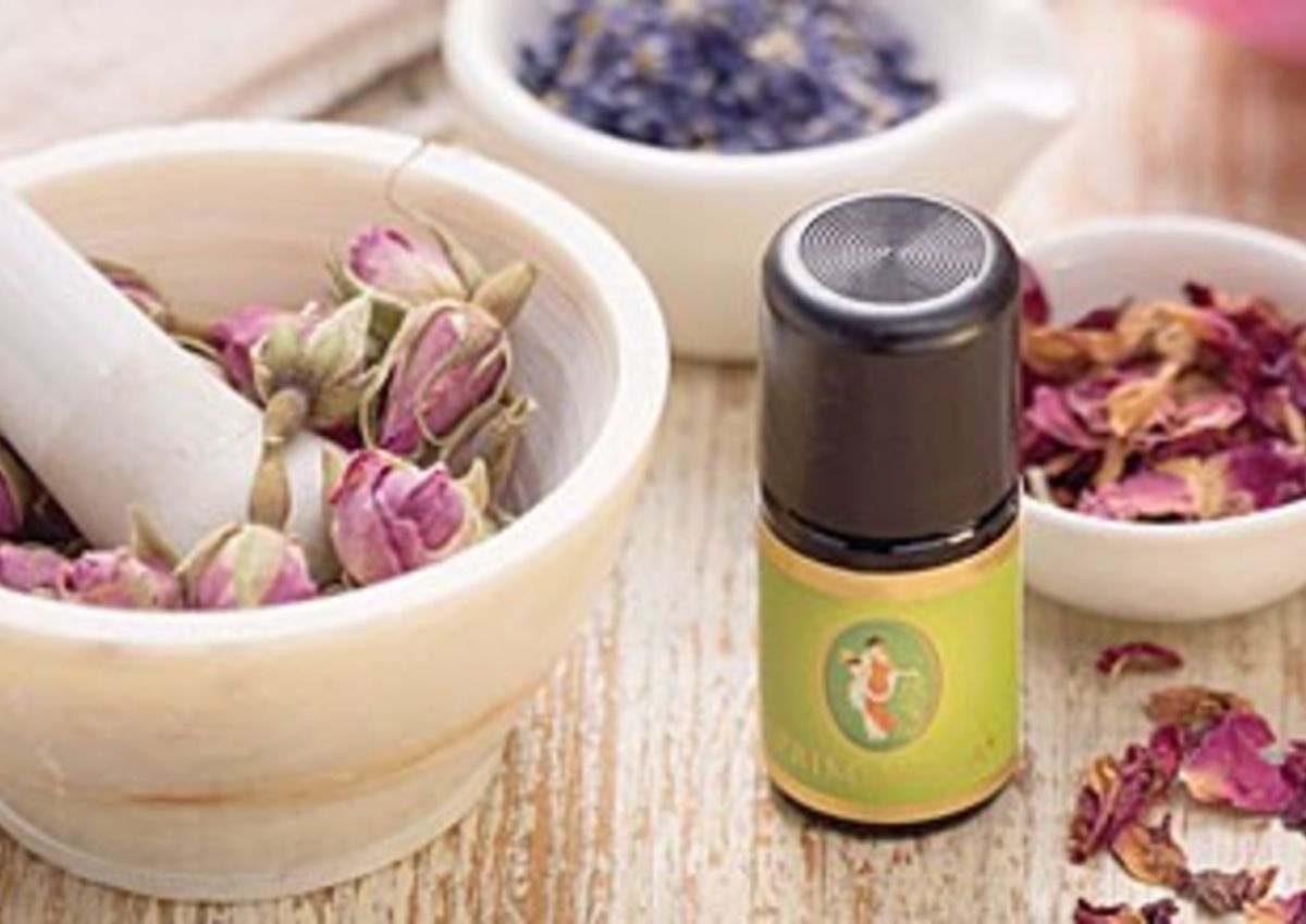 Oli essenziali biologici Primavera Rosa Lavanda Fiori secchi Sanovital Lana