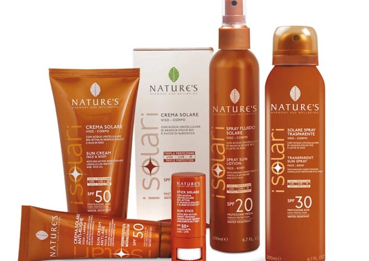 Sonnenschutz Nature's Sonnencreme Sonnenspray SFP50 SFP30 SFP20 SanoVital Lana