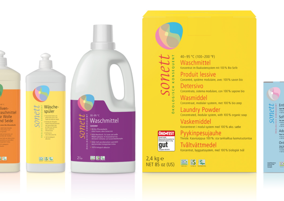 Sanovital Lana Ökologisch konsequent Waschmittel Sonett Wäschespüler Bio