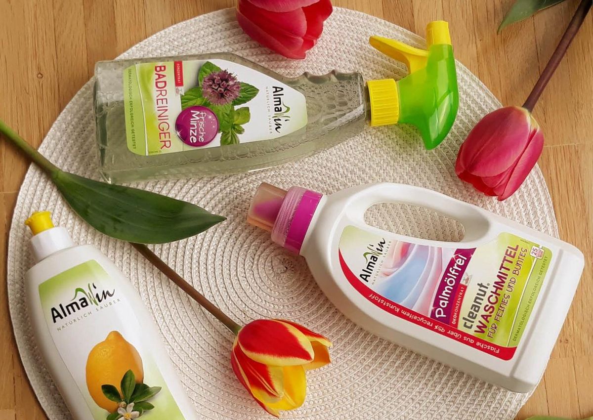 Sanovital Lana BIO Reinigung Putzen Reinigungskonzentrate Almawin Hautverträglichkeit Umweltverträglichkeit