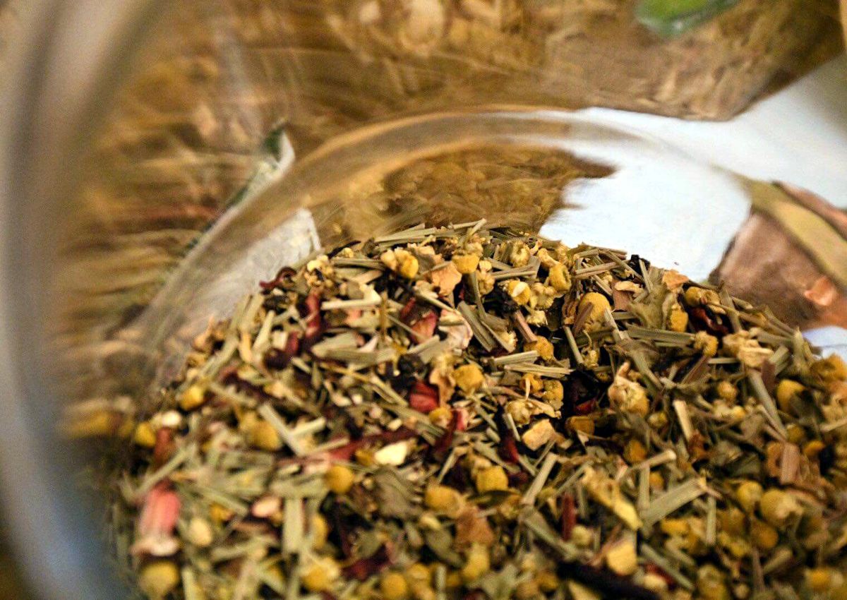 Tè alle erbe frutta Rooibush verde nero bianco Sanovital Lana bio negozio specializzato