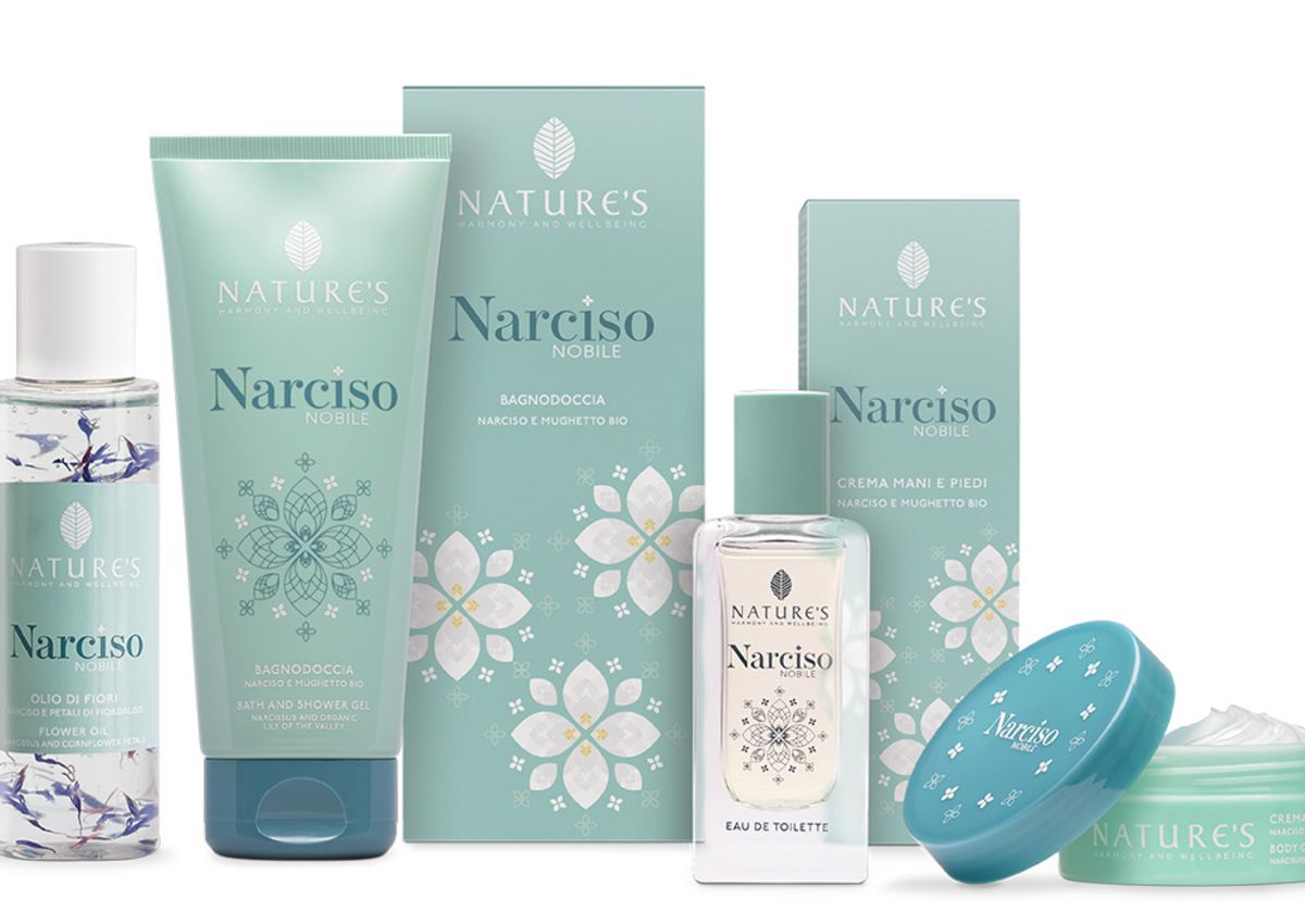 Naturprodukte Narciso Nobile Nature's Duschgel fußcreme Körpercreme Eau de Toilette SanoVital Lana