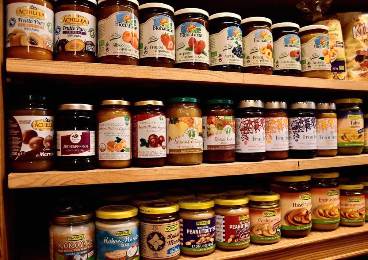 Marmelade Nusscreme Rapunzel Kastanie Brotaufstrich Sanovital Lana