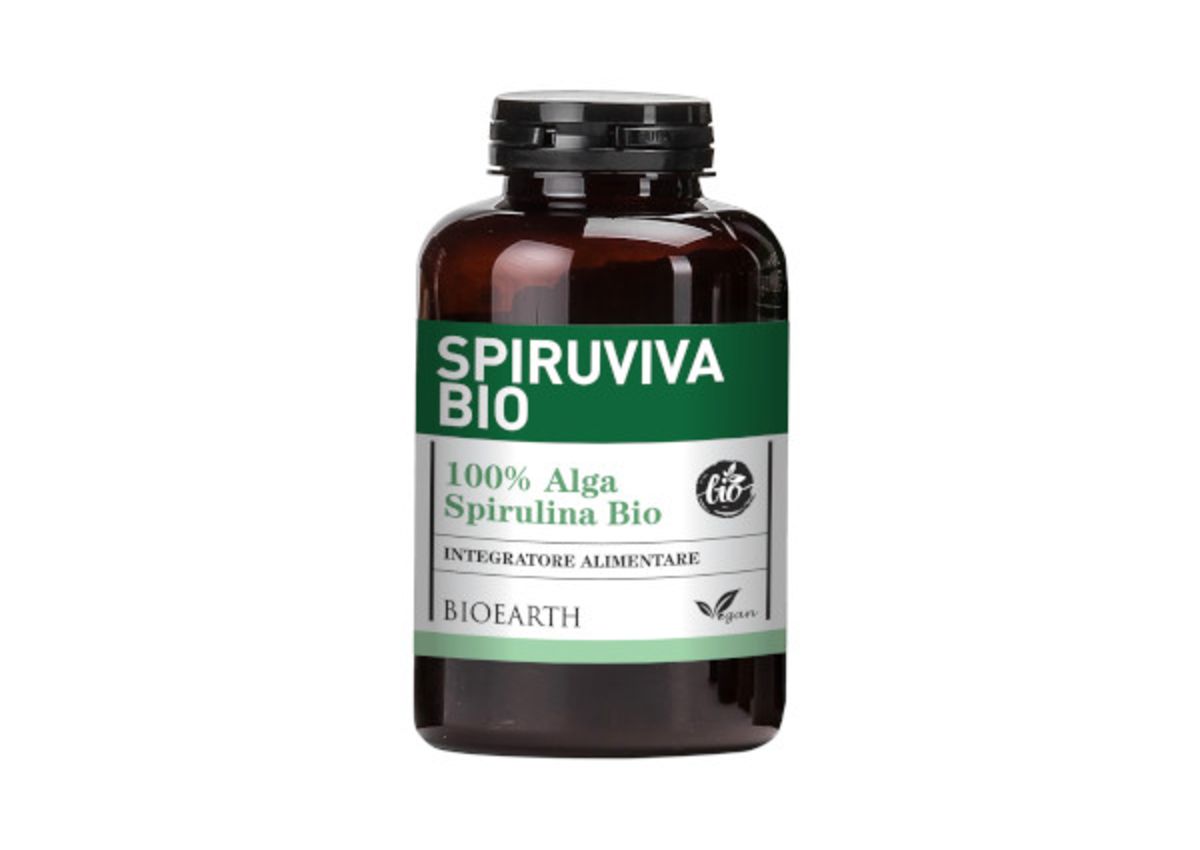 Sanovital Lana Nahrungsergänzungsmittel Spiruviva Bio 100% Alga Spirulina Bioearth