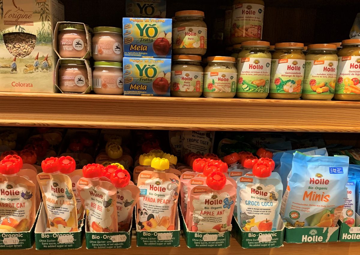 BIO Babynahrung Holle Babybrei Bio-Fachgeschäft Sanovital Lana