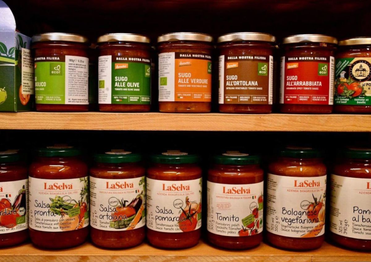 Sugo Tomaten Bio Sughi LaSelva Demeter Sanovital Lana
