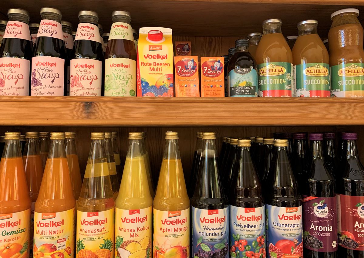 Sanovital Lana BIO Getränke Muttersaft reiner Fruchtsaft Gemüsesaft Sirup Wein